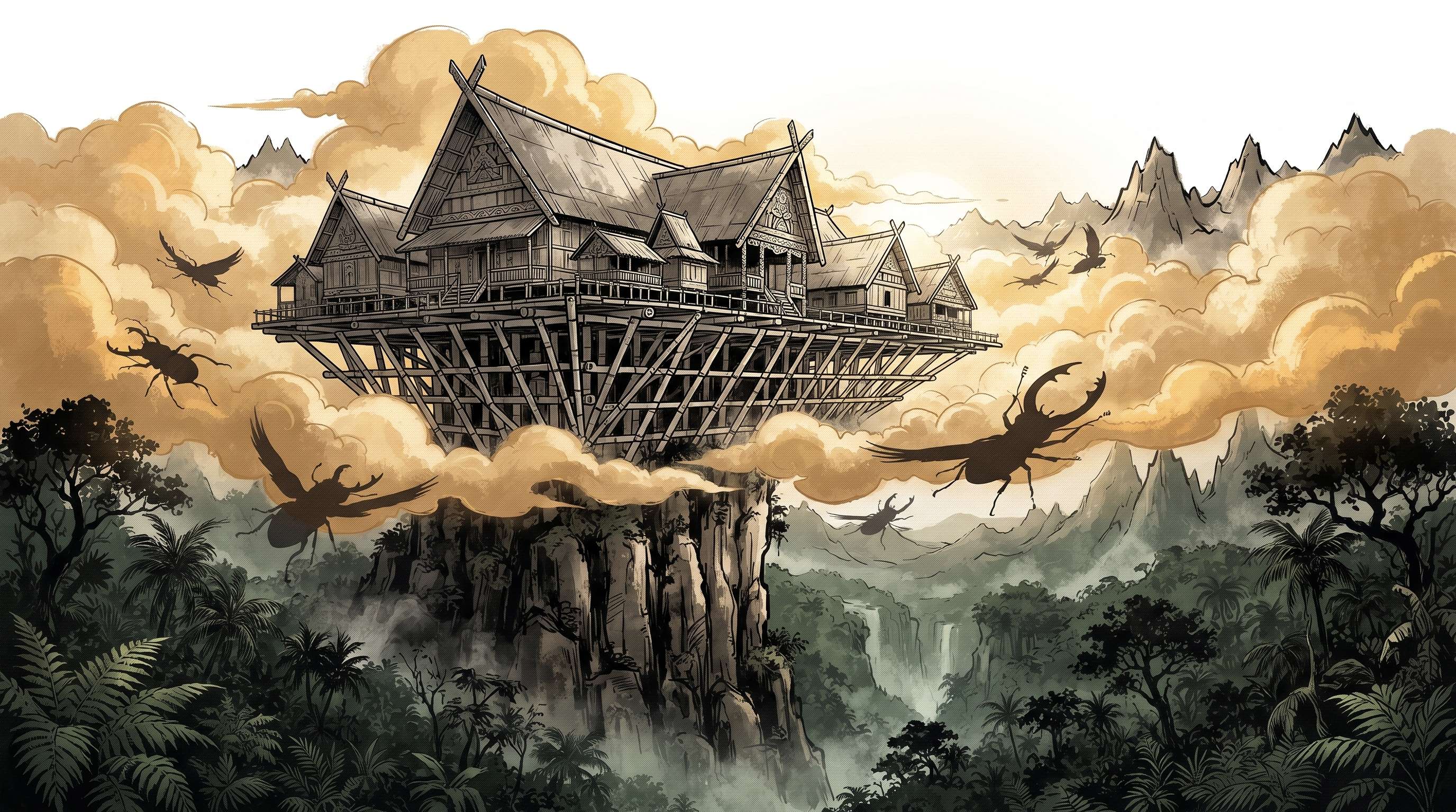 The Whispering Rafters – 8 – The Ascent to Lemuyun Ridge