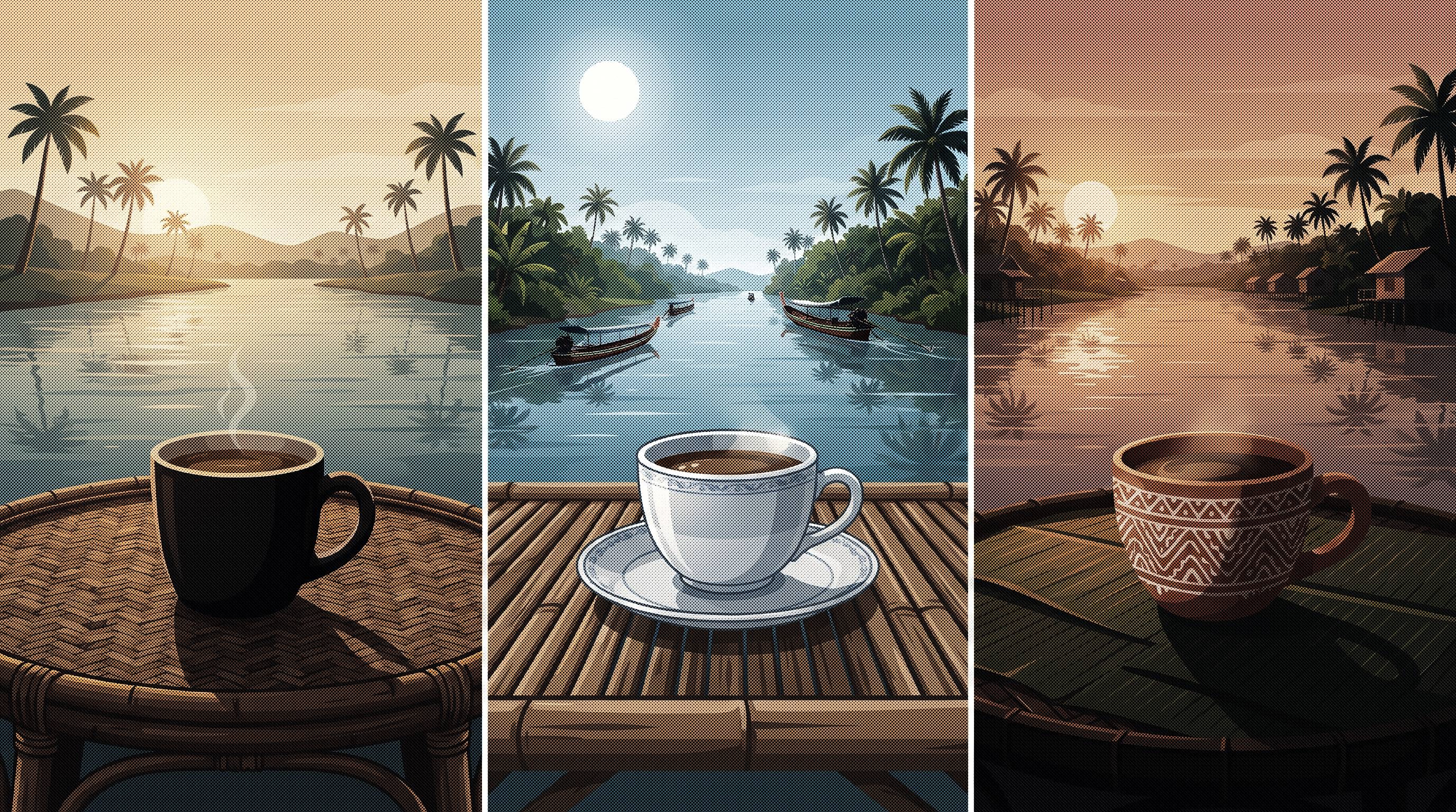 The Midday Pause: Coffee Rituals Across the Kapuas